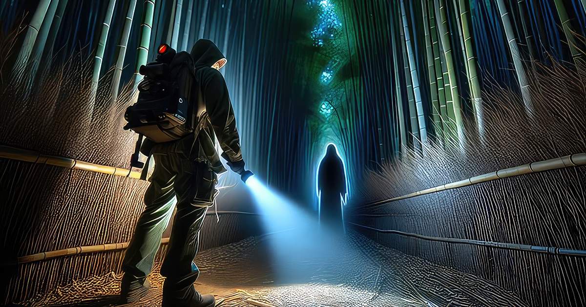 京都市嵐山お化け探しナイト